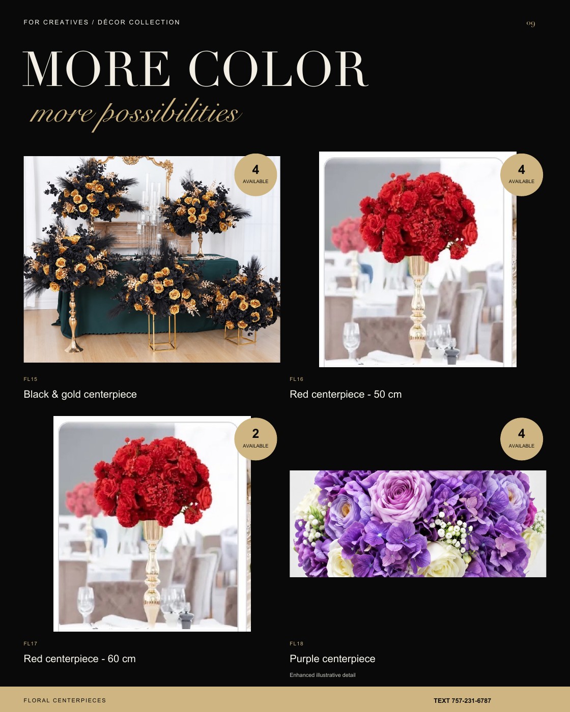 Page 9: More floral colors